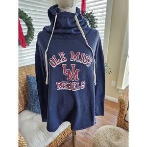 Retro Brand Ole Miss Rebels University Sweatshirt Women's Size M NWT